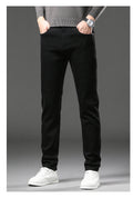 Mulonu® Men Winter Fleece-Lined Velvet Jeans