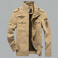 Mulonu® New Men's Casual Cotton Military Jacket: High-Quality, Loose Fashion Trend