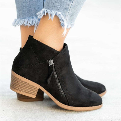 Stylish 2024 Winter Boots: Low Heels, Fur-lined Snow Ankle Boots, Platform Booties for Women