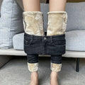 Mulonu® Winter Warmth: High-Waist Fleece Skinny Jeans for Women