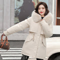 Mulonu® Winter Parka: Fashionable Long Coat with Hood and Fur Collar