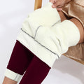 Mulonu® Winter Warmth: High Waist Velvet Leggings for Women