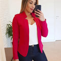 Mulonu® Autumn 2024 Women's Thin Blazers: Summer Stylish, Long Sleeve, Slim Fit