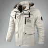 Mulonu® Men's Hooded Windbreaker: Fashionable, Casual, Waterproof Winter Coat