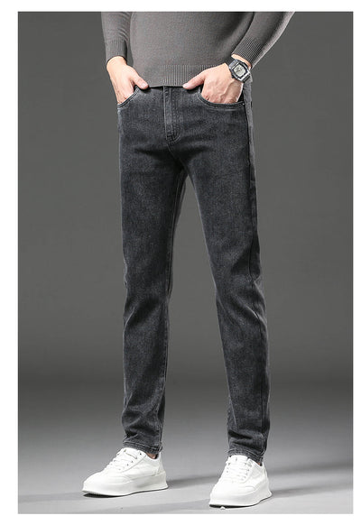 Mulonu® Men Winter Fleece-Lined Velvet Jeans