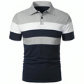 Martin™ large size turn down collar polo shirt