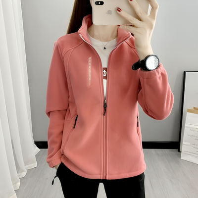 Mulonu® Winter Women Sweatshirt Coat Loose Zip Up Long Sleeve
