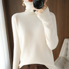 Mulonu® Winter Women Sweaters Turtleneck Long Sleeve Solid Slim Fit