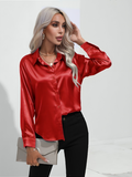 Mulonu® Women Long Sleeve Shirt Ladies Loose Blouses