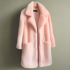 Mulonu® New Women Plush Fur Long Coat Plus size