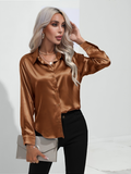 Mulonu® Women Long Sleeve Shirt Ladies Loose Blouses