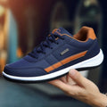 Mulonu® Leather Men's Sneakers: Trendy, Casual, Breathable, Non-slip Vulcanized Footwear