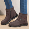 Stay Stylish and Warm in 2024: Waterproof Winter Snow Boots for Women with Zipper Ankle Design