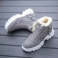 2024 New Winter Ankle Boots: Warm Plush, Casual Sneakers Flats for Women - Short Snow Boots