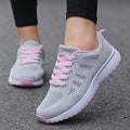 2024 Women's Fashion Sneakers: Breathable Mesh, White Vulcanized Shoes – Casual and Stylish