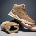 Mulonu® Stylish Autumn-Winter Boots for Men: Plush Insulation, Outdoor, Anti-Slip, Durable Snow Cotton Shoes