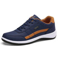 Mulonu® Leather Men's Sneakers: Trendy, Casual, Breathable, Non-slip Vulcanized Footwear