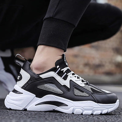 Mulonu® 2024 Men's Casual Sneakers: Flexible, Light, Durable, Stylish Running Shoes with Cushioning