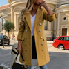 Mulonu® Women Wool long Coat Long Sleeve Down Collars