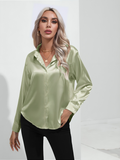 Mulonu® Women Long Sleeve Shirt Ladies Loose Blouses