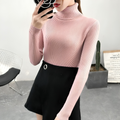 Mulonu® Turtleneck Women's Sweater Slim Bottoming Knitted Tops
