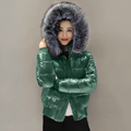 Mulonu® Women Fur Jacket With Hooded Coat