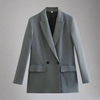 Mulonu® Long Blazer Women Office Blazer Long Sleeve