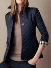 Mulonu® Quilted Coat Winter Jacket Women Turn-down Collar Jackets