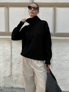 Mulonu® Knitted Winter Thick Loose Turtleneck Sweater