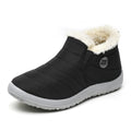 2024 New Waterproof Snow Boots for Women: Zipper Ankle Boots, Winter-Ready