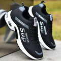 Mulonu® Comfortable Men's Casual Running Shoes: Fashionable, Non-slip Leather Tennis Sneakers