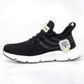 2024 New Mesh Sneakers: White Running Platform Shoes, Comfortable for Outdoor Sports