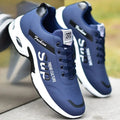 Mulonu® Comfortable Men's Casual Running Shoes: Fashionable, Non-slip Leather Tennis Sneakers