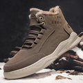 Mulonu® Stylish Autumn-Winter Boots for Men: Plush Insulation, Outdoor, Anti-Slip, Durable Snow Cotton Shoes