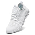 Mulonu® Lightweight Men's Sport Shoes: Breathable White Sneakers Outdoor & Running