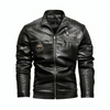 Mulonu® New Men's Leather Jackets High Quality Slim Fit